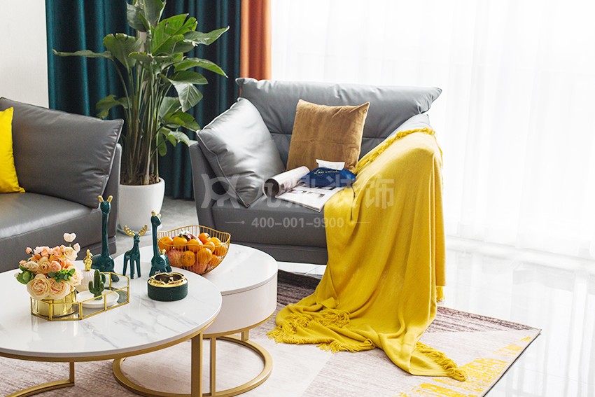 客廳沙發裝修實景圖