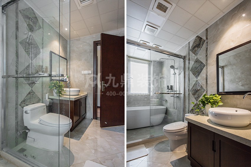 衛(wèi)生間裝修實(shí)景圖