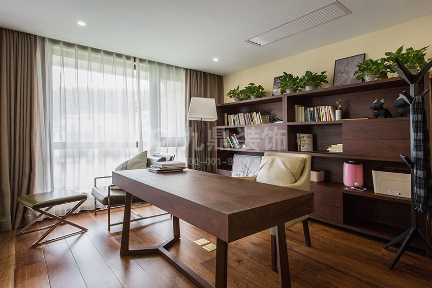 書房裝修實(shí)景圖