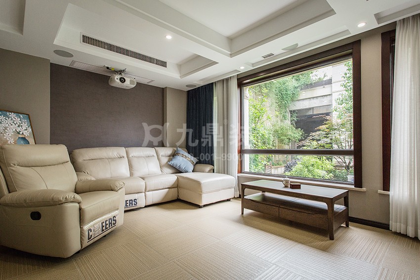 影視廳裝修實(shí)景圖