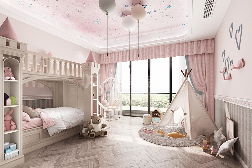 女兒房裝修效果圖