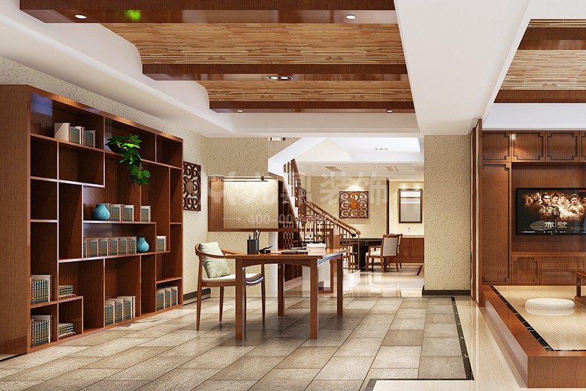 書房裝修效果圖