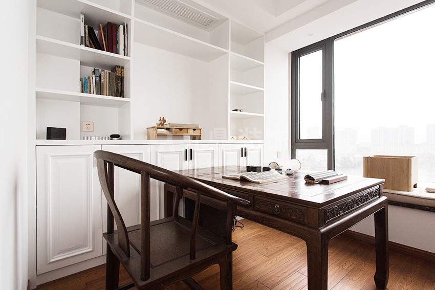 玉屏藍灣書房裝修案例