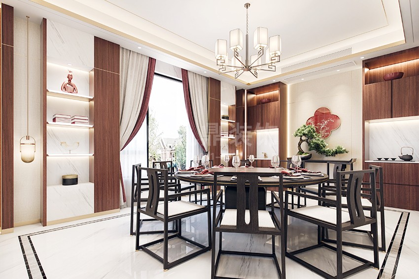 自建房餐廳裝修效果圖