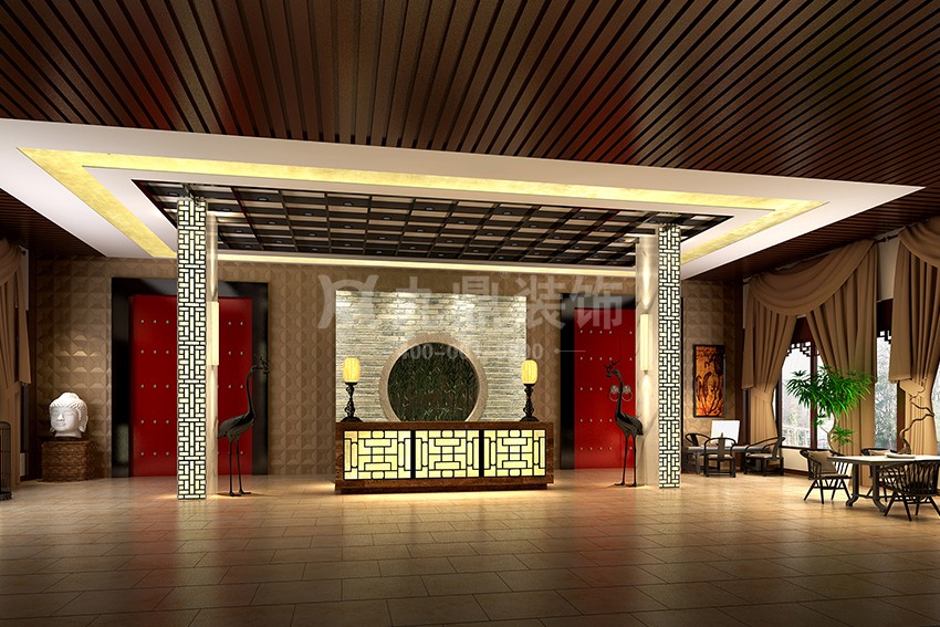 渡假山莊裝修效果圖