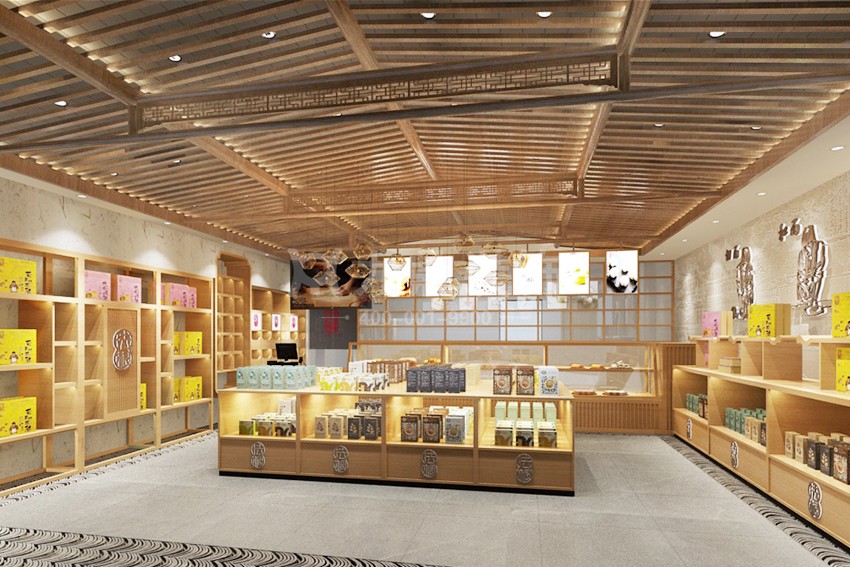 糕點店裝修效果圖