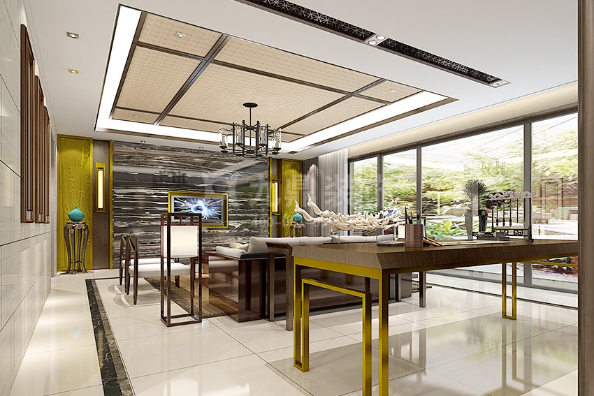 別墅客廳裝修效果圖