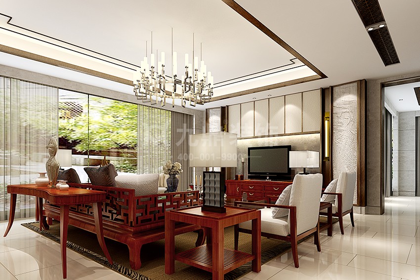 別墅客廳裝修效果圖