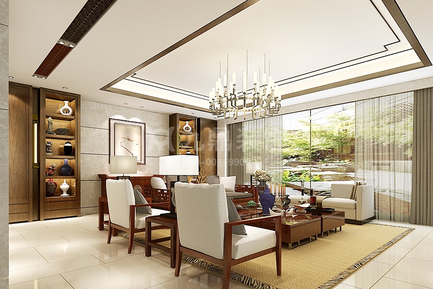 別墅客廳裝修效果圖