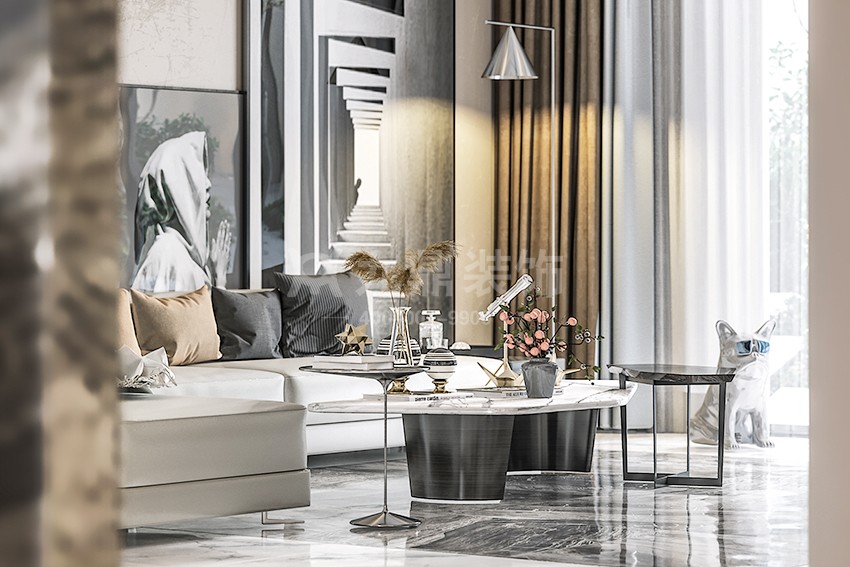 客廳裝修實景圖