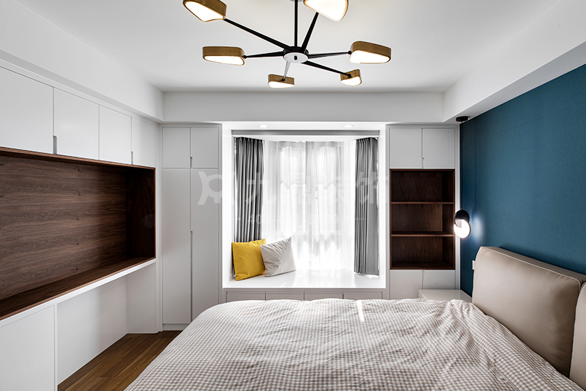 主臥裝修實景圖