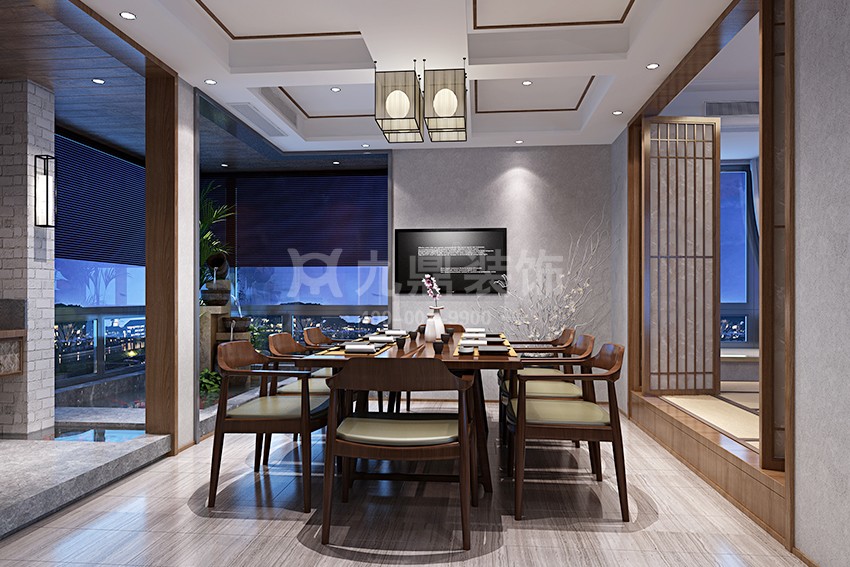 新中式裝修效果圖