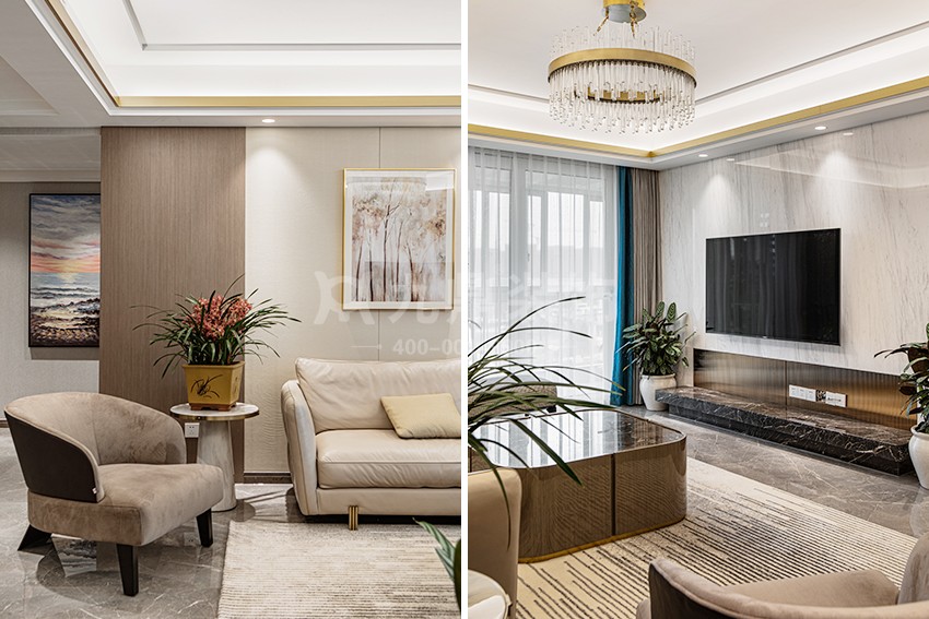 客廳裝修實景圖