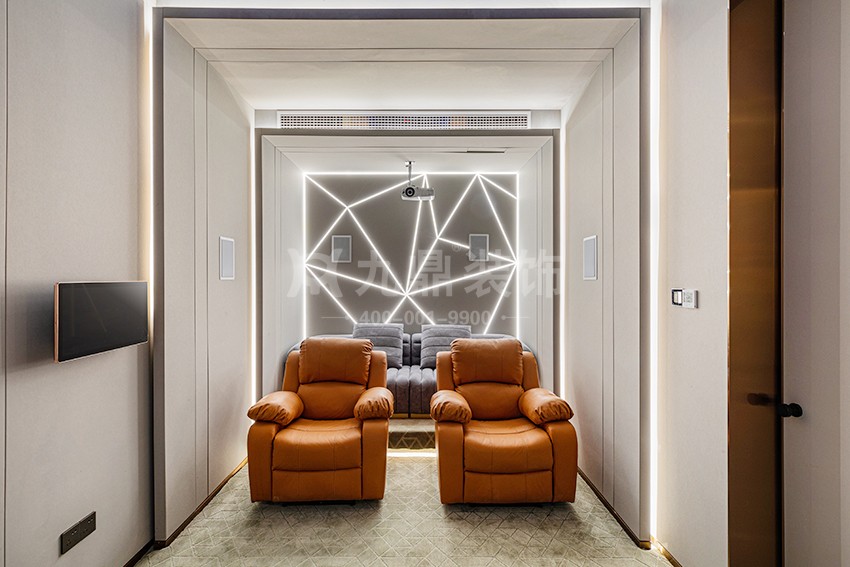 別墅影視廳裝修效果圖 別墅影視廳裝修效果圖