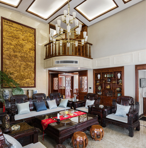 伊薩卡國際城別墅裝修案例