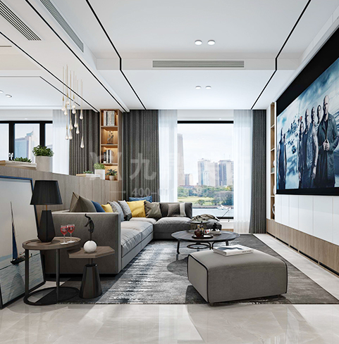 深業濱江半島裝修效果圖