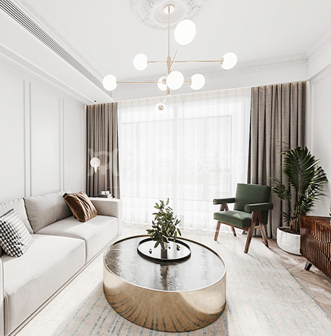 金色蘭庭裝修效果圖2