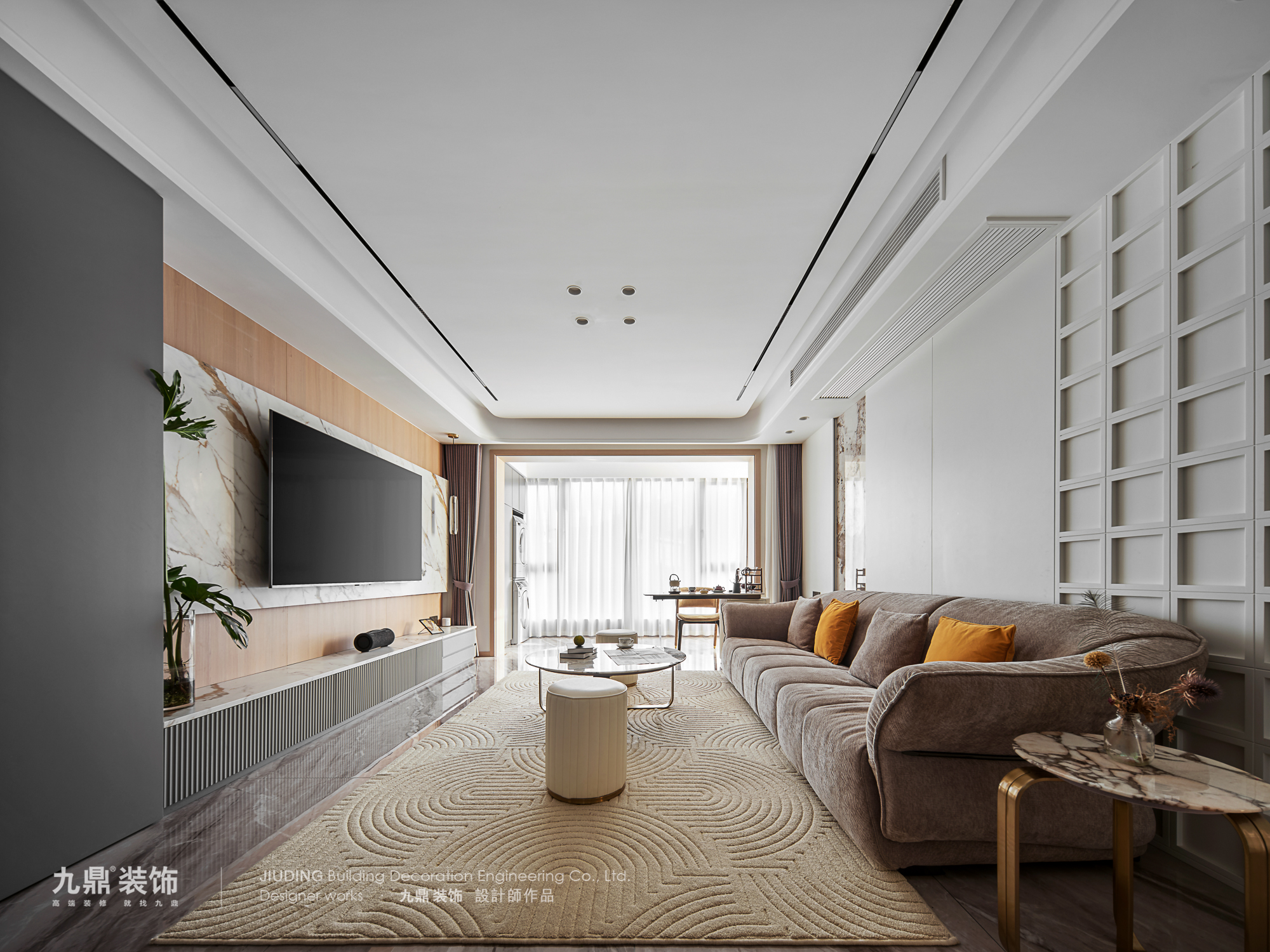 杭州天城锦苑140㎡现代风装修案例